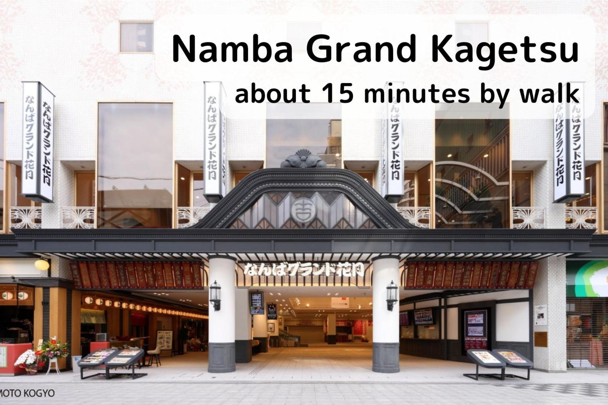 Nest&Rise Osaka Namba Hotel Exterior foto